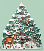 Snow Tree Advent Calendar